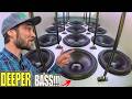 Surprising SPL Results at LOWER BASS Frequencies!!! 1st Time Testing EXO's 12 18 inch XV4 Subwoofers