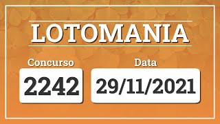 Capa de LOTOMANIA 2242