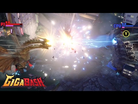 GigaBash King Ghidorah vs ALL UNITS