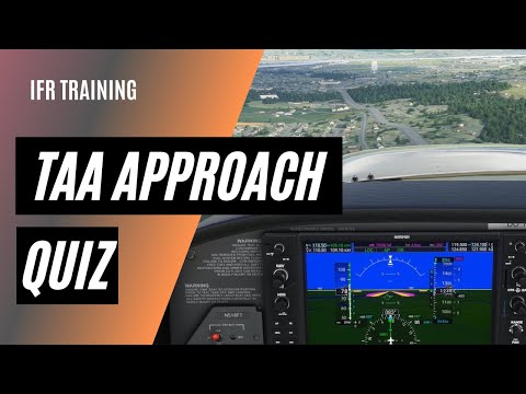 Quiz on Flying a TAA Approach | Terminal Arrival Area
