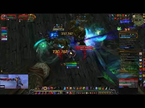 Maw of Souls Mythic +13 on time +2 Blood DK pov 7.3.5 (Bolstering, Explosive, Tyrannical)