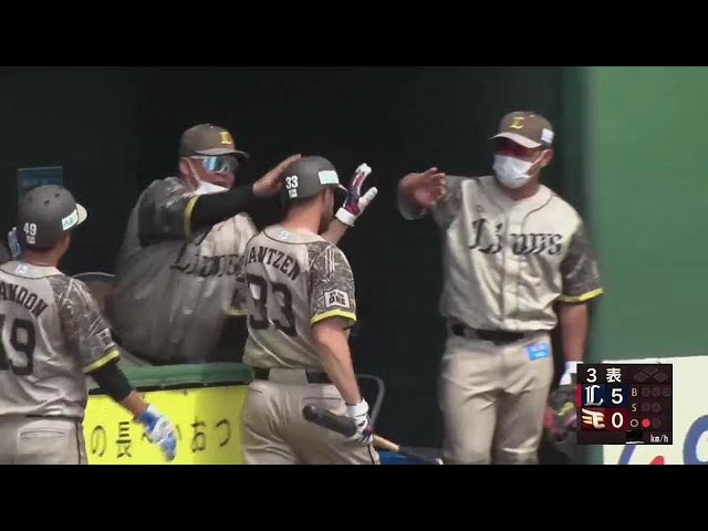 【ファーム】連日の活躍!! ライオンズ・ジャンセン・ウィティ この回チーム5連打目となる3号2ランホームラン!! 2022年8月17日  東北楽天ゴールデンイーグルス 対 埼玉西武ライオンズ