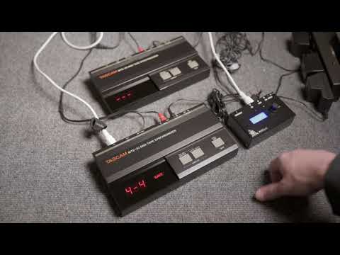 TASCAM MTS-30 - MIDI tape synchronizer - demo