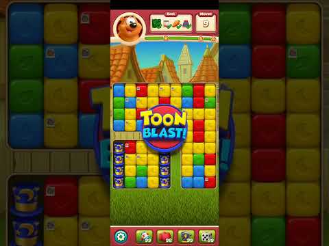 Toon Blast Level 2552 No Boosters Series