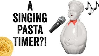 Kitchen gadget testing - Al dente singing pasta timer