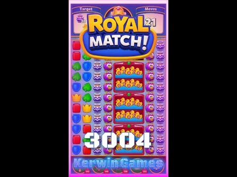 Royal Match Level 3004 - No Boosters Gameplay