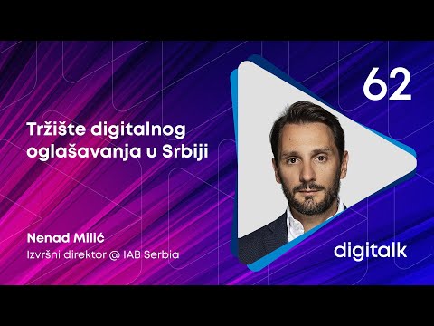 Tržište digitalnog oglašavanja u Srbiji | Nenad Milić | DigiTalk EP62