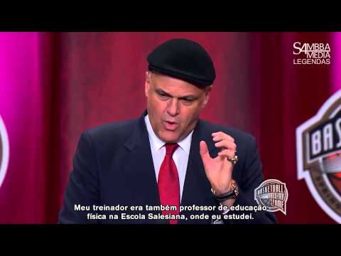Oscar Schmidt - Discurso Emocionante no Hall da Fama do Basquete