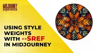 Using Style Weights with —sref in Midjourney