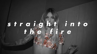 zedd and julia michaels - straight into the fire (slowed + reverb)