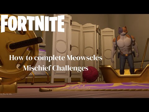 Fortnite - How to Complete the Meowscles Mischief Challenges Week 5