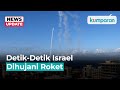 Hamas Bombardir Israel Dengan 2 500 Roket Jadi Serangan Terbesar Sejak Perang 2021