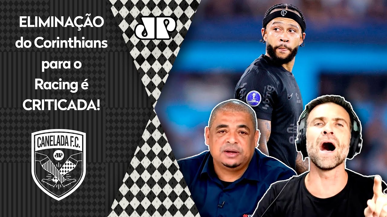 "É RIDÍCULO! ESSA É A REAL! O Corinthians NÃO PODE..." ELIMINAÇÃO pro Racing GERA DEBATE!
