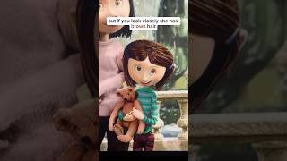 Coraline’s Blue Hair Has a Creepy Secret #coraline #halloween #timburton