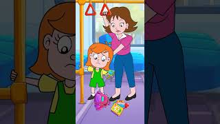 Emma Learns a Bus Safety Rule! 🚌