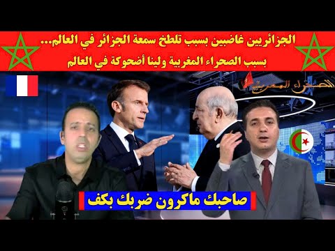 الجزائر أصبحت في العالم بسبب الصحراء المغربية
