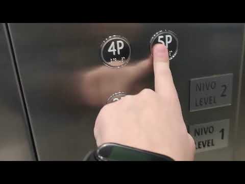 Kone Monospace 700 MRL traction lifts at Galeria shopping center, Belgarde, Serbia