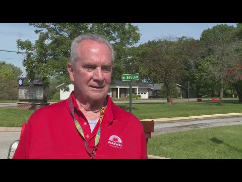 Bus driver honored on last day of school
