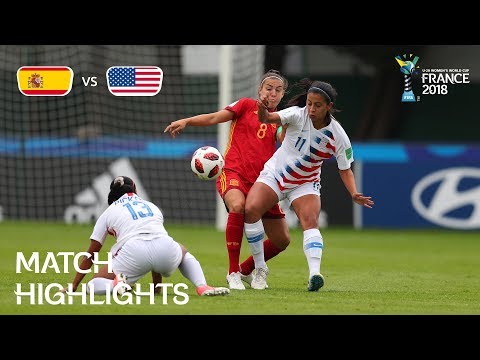 Spain v. USA - FIFA U-20 Women’s World Cup France 2018 - Match 21