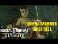 SHEEVA STOMP SPAMMER TAKES THE L IN KOMBAT LEAGUE MK11 ULTIMATE GAMEPLAY 14