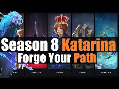 ►Katarina Season 8 Detailed Guide: NEW Runes Reforged Build & Items EXPLAINED | League Of Legends