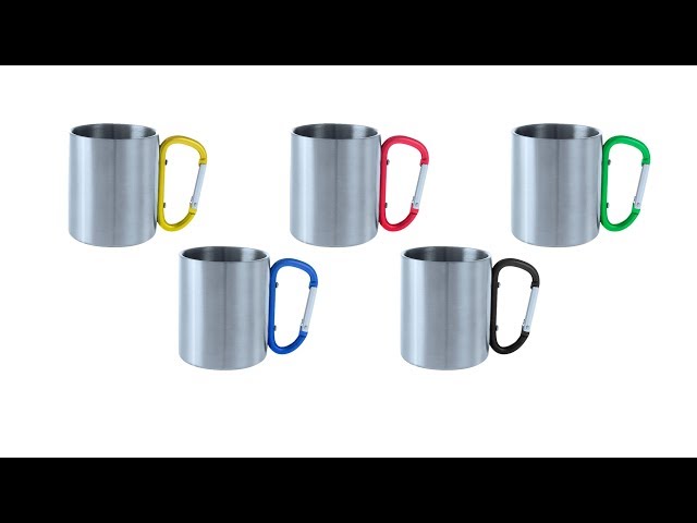 Vídeo relacionado con Schmalz Vaso de acero inoxidable TRUMBA con mosquetón con grabado personalizado regalo personalizado | Nombres | Grabado | Vaso | Cumpleaños | Cumpleaños | Idea de regalo