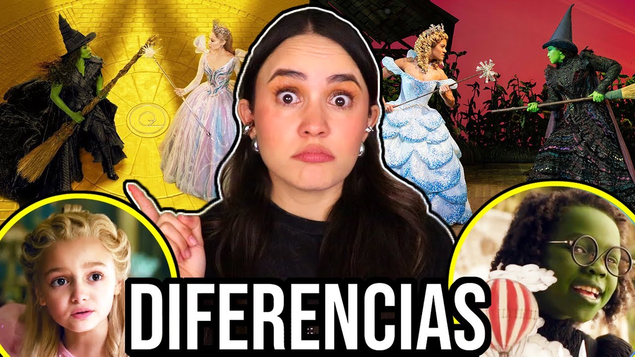 37 DIFERENCIAS entre WICKED y WICKED for GOOD con el musical 💚🩷😱 Películas vs. Obra de Teatro