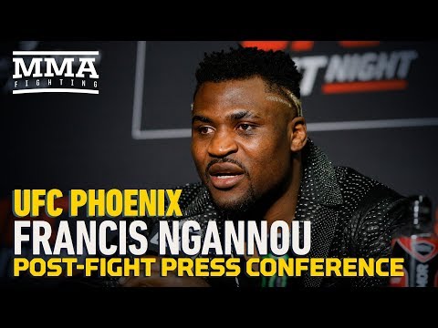 UFC Phoenix: Francis Ngannou Post-Fight Press Conference - MMA Fighting
