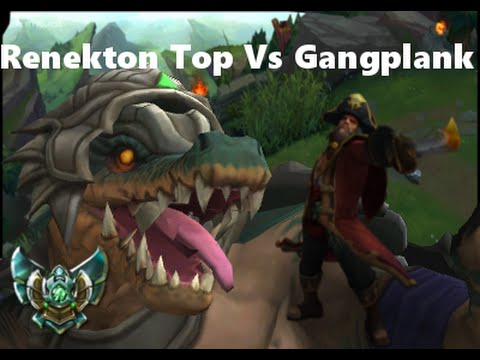 Lol Ranked Top Renekton Vs Gangplank Commentary