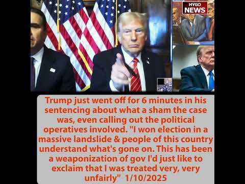 Trump delivers remarks & Trump's attorney addresses the court: witch hunt & setback for NY court sys