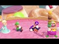 Mario Party Superstars Minigames 3 Players Rosalina Vs Luigi Vs Waluigi Vs Wario