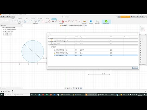 Fusion 360:   Parametri (017)