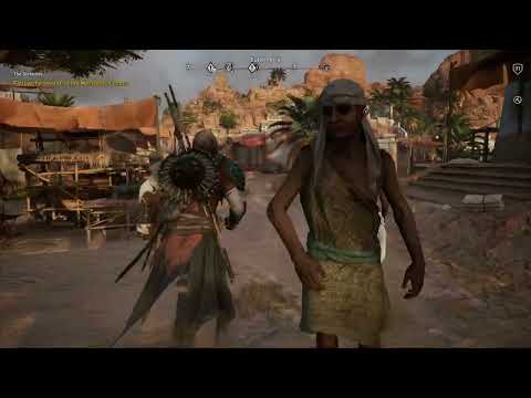 Assassin's Creed Origins The Sickness Side Quest Mission Gameplay Walkthrough