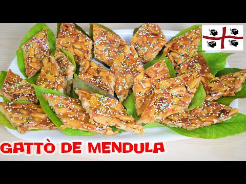 CROCCANTE DI MANDORLE - (GATTO' DE MENDULA) - Il sapore della tradizione sarda