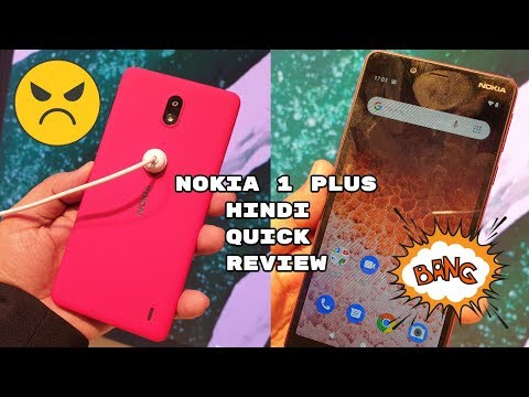 Nokia 1 Plus Hindi Quick Review, Is It Better Than Redmi Go? Redmi Go VS Nokia 1 Plus