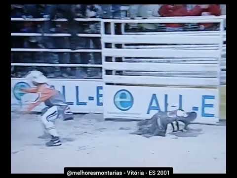🇧🇷 Sinovaldo Correia de Melo x Hilux - Vitória 2001 | Mundial Toyota #rodeio #rodeo