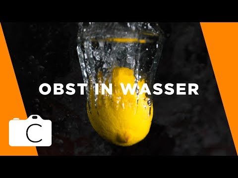 So frierst du den Moment ein! Obst in Wasser fotografieren | Camera Studio