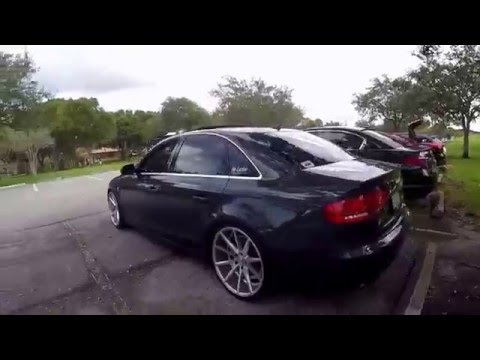 Audi A4 b8 walkaround Vossen wheels apr stage 2 @nolackinautosociety