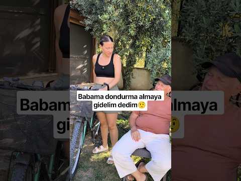 BEN SORUNCA DİZLERİ AĞRIYAN BABAMA BAKIN HELE😂 #babam #vlog #torun #babakiz