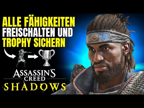 Unlock the In Case of Emergency Trophy | All Abilities for Yasuke & Naoe | AC Shadows Guide 🏆