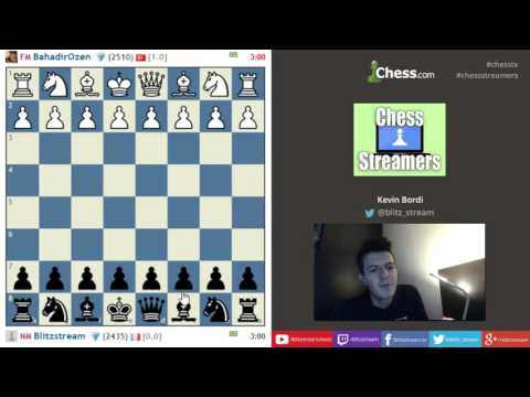 Just a Blitz #59 Two chess games against the insanely strong FM Bahadir Ozen
