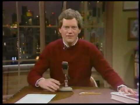 David Letterman interviews Martin Cruz Smith, the author of "Gorky Park" in 1981.