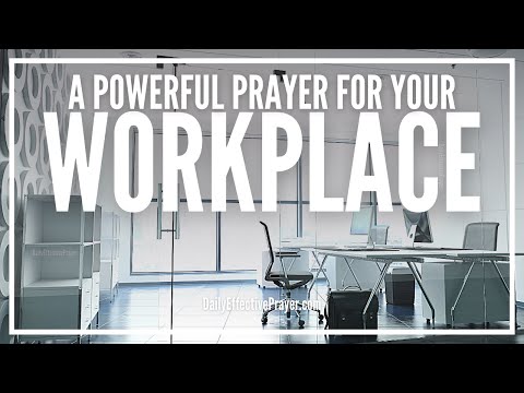 Prayer For Workplace | Daily Morning Prayer For Work Video