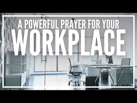 Prayer For Workplace | Daily Morning Prayer For Work