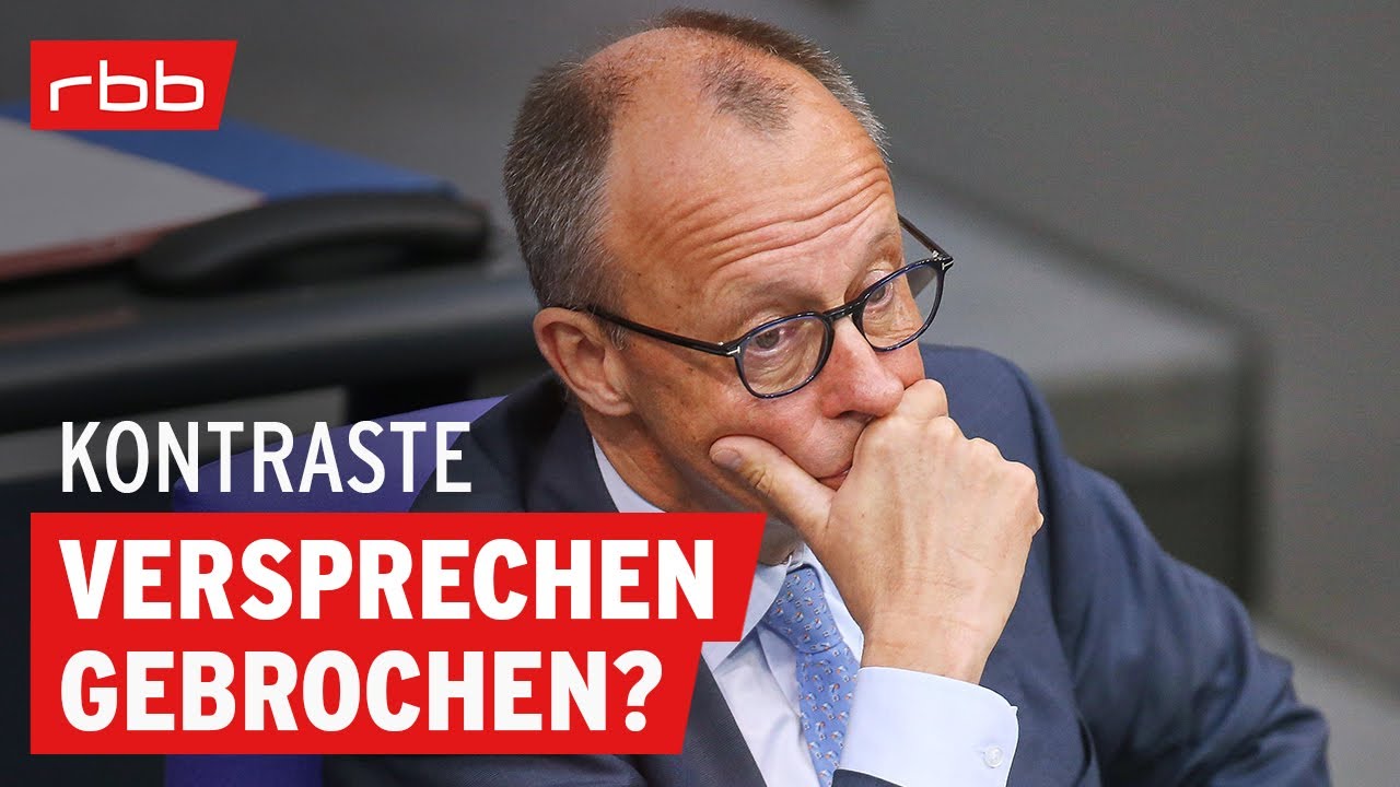 Ein Jahr "Reformkanzler" Merz | Kontraste | Politikmagazin