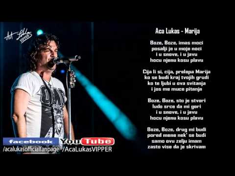 Aca Lukas - Marija (Audio - Live 1999)