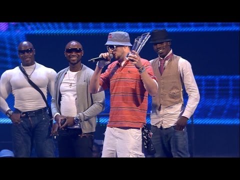 EES - winning BEST Kwaito Award at Channel O 2012