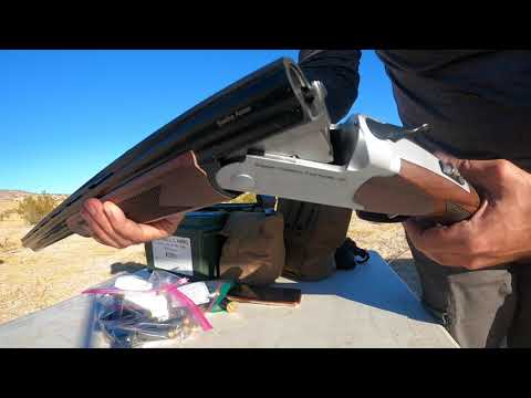 $280 Gunbroker Hickory Over Under Shotgun LEE Slugs Chronograph 700x HS6 Cheddite Win AA HS hulls