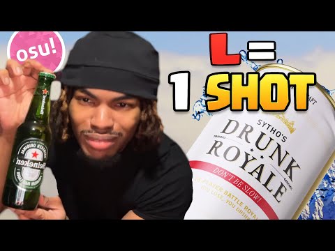 I forced alcoholics to play osu!