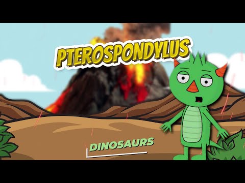 Pterospondylus 🦖🌴 DINOSAURS 🌴🦖